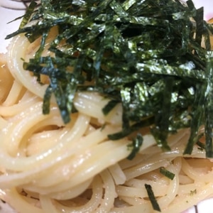 パスタはレンジでチン!　簡単たっぷり明太子パスタ